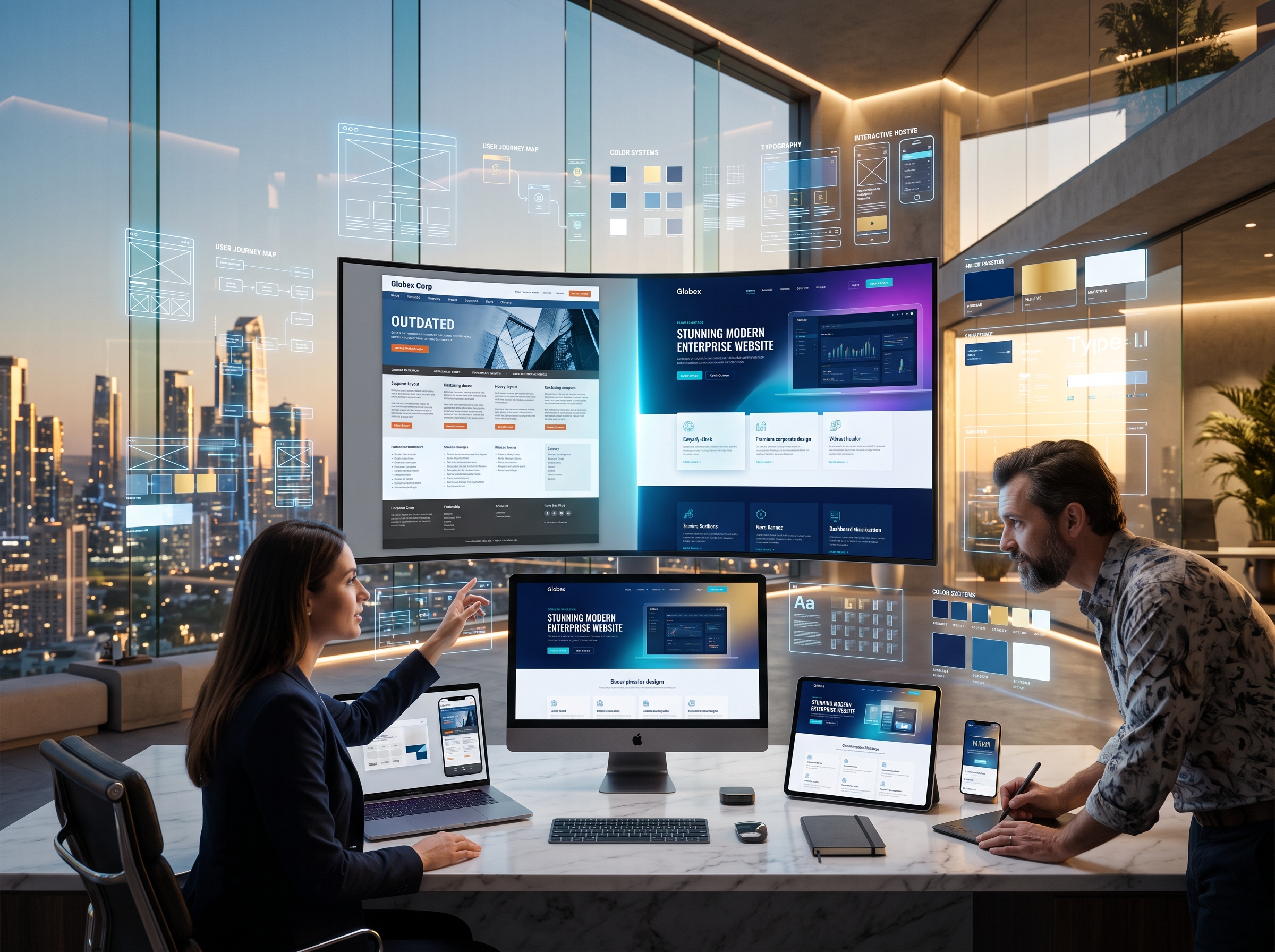 Corporate Website Redesign